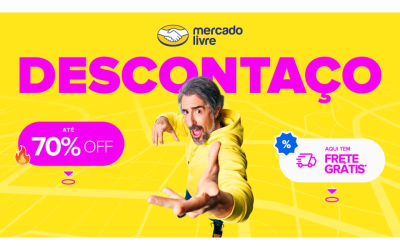 Descontaco Mercado Livre - Ate 70% OFF com Frete Gratis